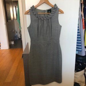J.Crew Wool Suiting Leigh Dress